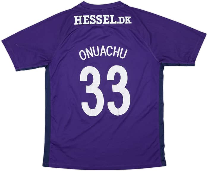 2017-18 Midtjylland Away Shirt Onuachu #33 - 7/10 - (XL.Boys)