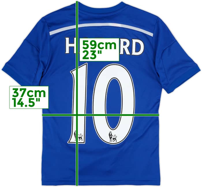 2014-15 Chelsea Home Shirt Hazard #10 - 9/10 - (M.Boys)