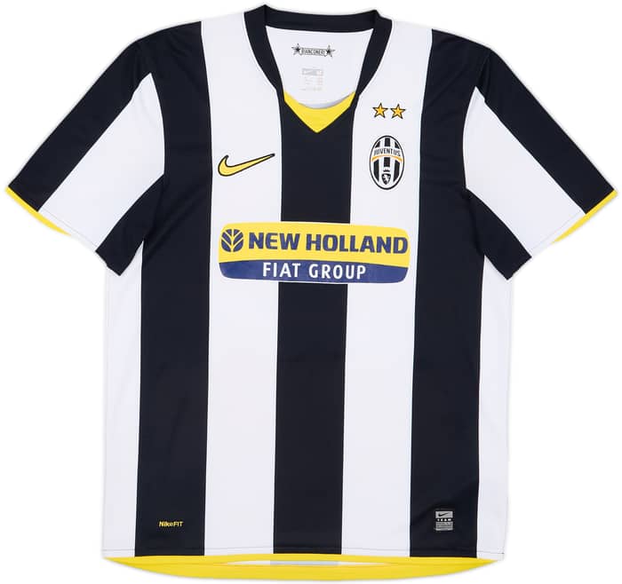 2009-10 Juventus Home Shirt Del Piero #10 - 7/10 - (M)