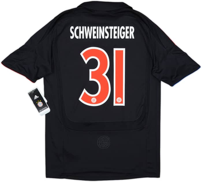 2007-08 Bayern Munich Third Shirt Schweinsteiger #31 (S)