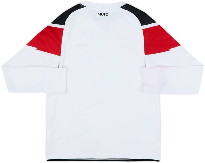 2010-12 Manchester United Away L/S Shirt - 8/10 - (M.Boys)