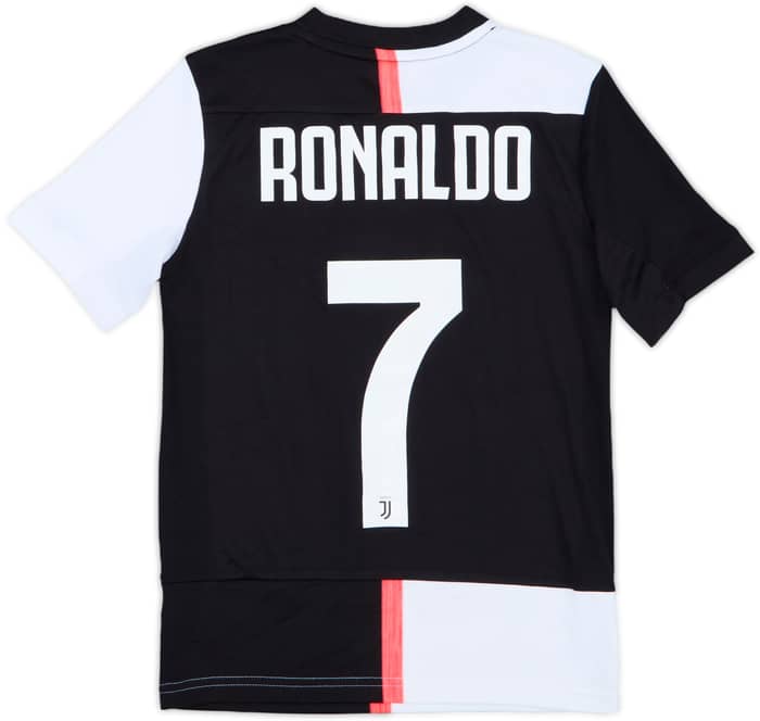 2019-20 Juventus Home Shirt Ronaldo #7 - 8/10 - (7-8 Years)