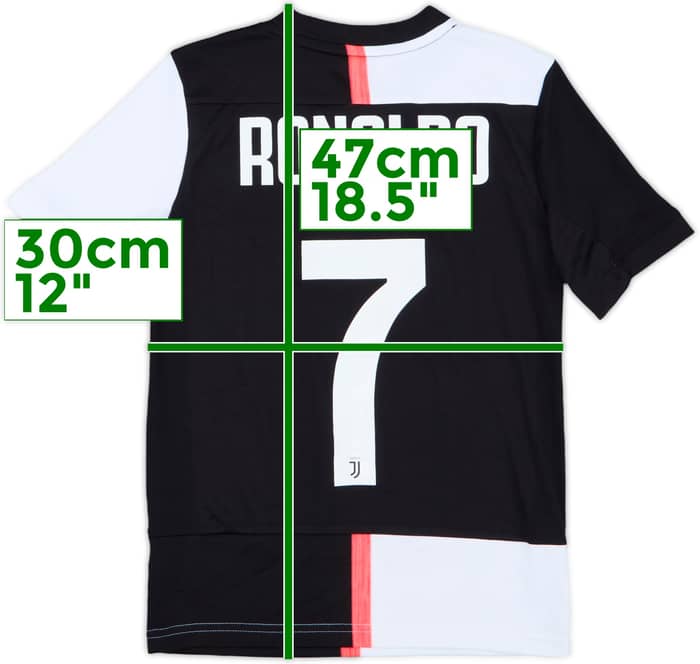 2019-20 Juventus Home Shirt Ronaldo #7 - 8/10 - (7-8 Years)