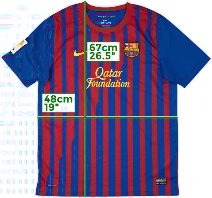 2012-13 Barcelona Home Shirt - 10/10 - (XL.Boys)