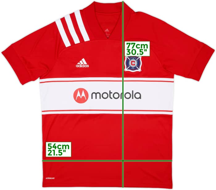 2020 Chicago Fire Prototype Home Shirt - 8/10 - (L)