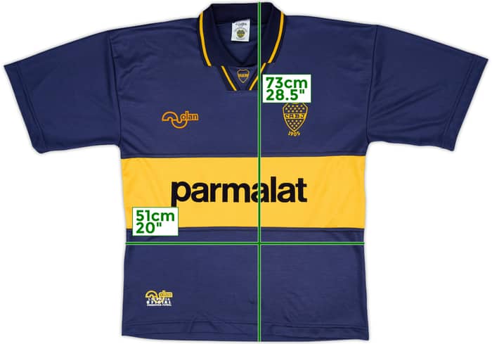 1994-95 Boca Juniors Home Shirt - 6/10 - (L)