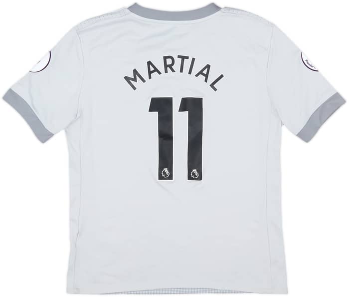 2017-18 Manchester United Third Shirt Martial #9 - 8/10 - (M.Boys)