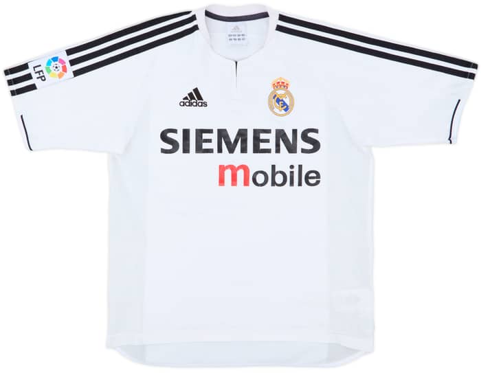 2003-04 Real Madrid Home Shirt - 7/10 - (XL.Boys)