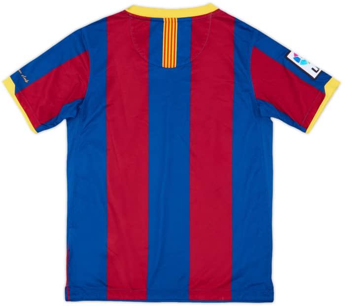 2010-11 Barcelona Home Shirt - 7/10 - (S.Boys)