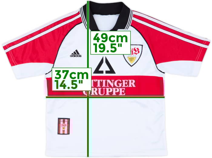1998-99 Stuttgart Home Shirt - 7/10 - (M.Boys)