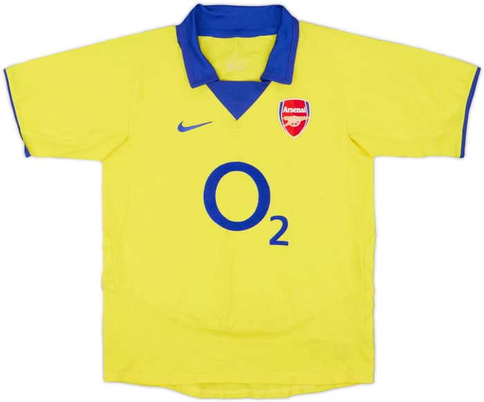 2003-05 Arsenal Away Shirt - 8/10 - (S.Boys)