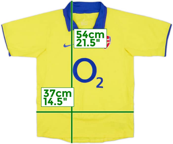 2003-05 Arsenal Away Shirt - 8/10 - (S.Boys)