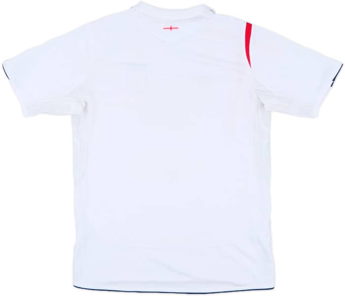 2005-07 England Home Shirt - 7/10 - (XL.Boys)