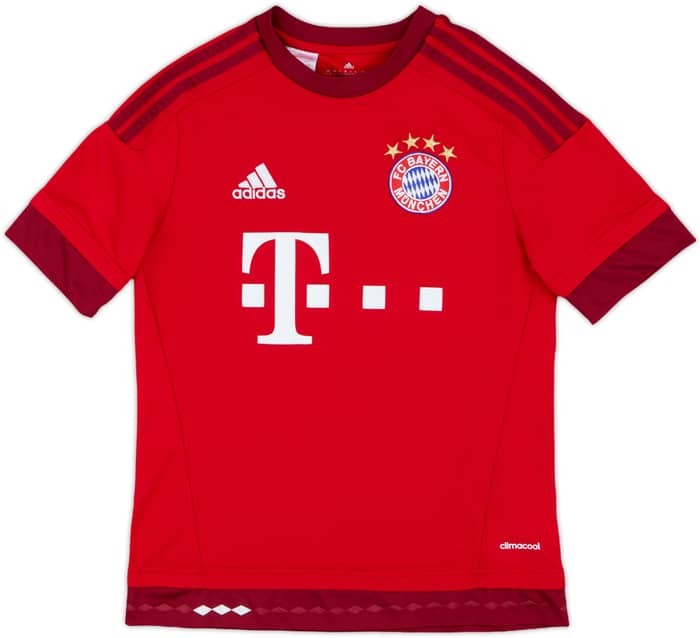 2015-16 Bayern Munich Home Shirt - 9/10 - (L.Boys)