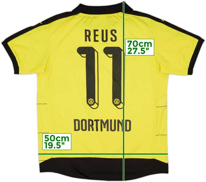 2015-16 Borussia Dortmund Home Shirt Reus #11 - 6/10 - (XL.Boys)