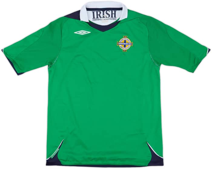 2006-08 Northern Ireland Home Shirt - 8/10 - (L.Boys)