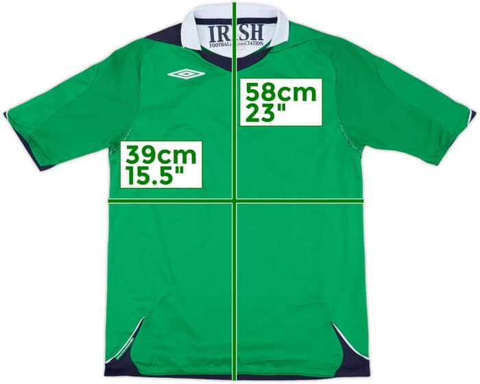 2006-08 Northern Ireland Home Shirt - 8/10 - (L.Boys)