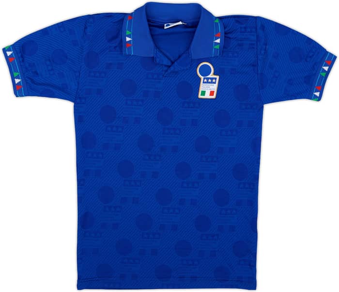 1994 Italy Home Shirt #10 - 5/10 - (L.Boys)