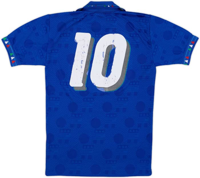 1994 Italy Home Shirt #10 - 5/10 - (L.Boys)