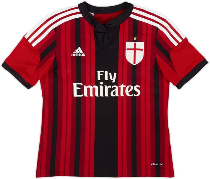 2014-15 AC Milan Home Shirt Honda #10 - 5/10 - (M.Boys)