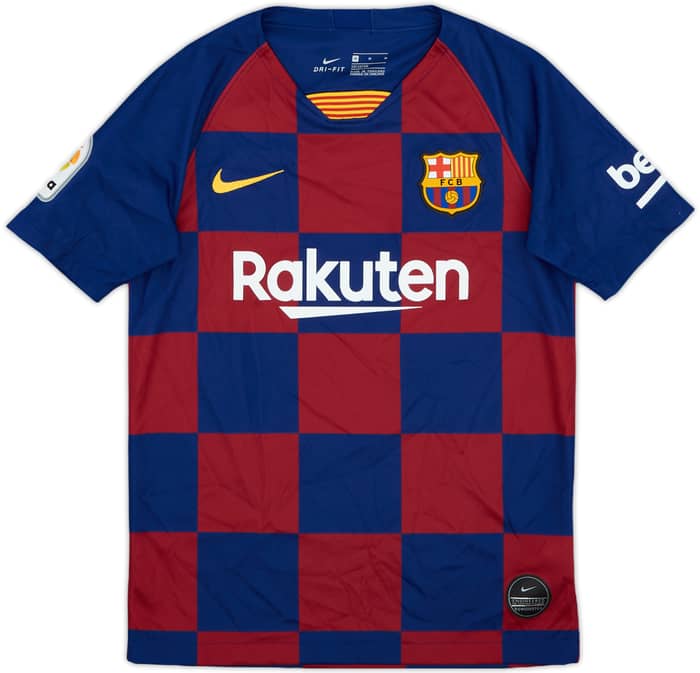 2019-20 Barcelona Home Shirt - 10/10 - (M.Boys)