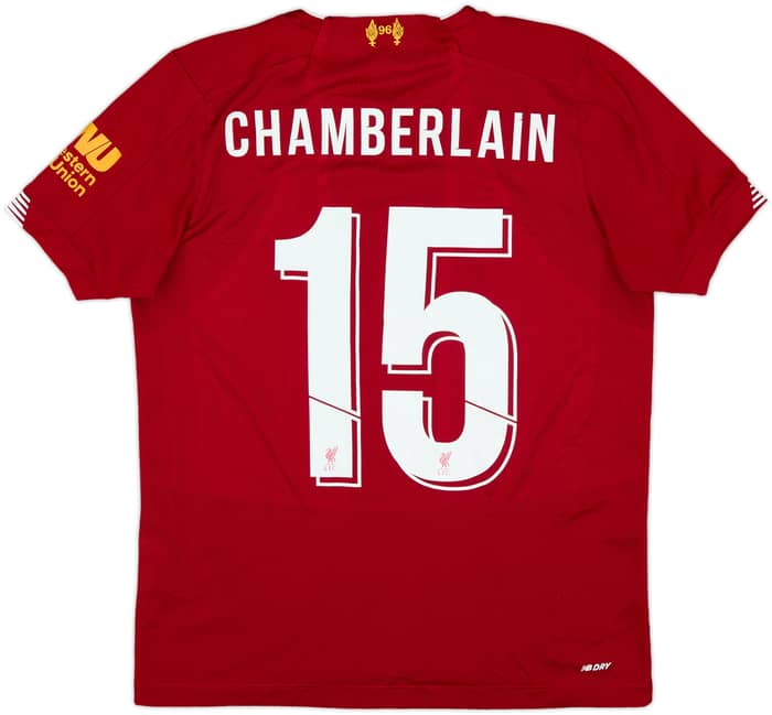 2019-20 Liverpool Home Shirt Chamberlain #15 - 7/10 - (XL.Boys)