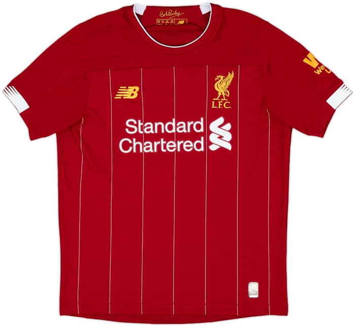 2019-20 Liverpool Home Shirt Chamberlain #15 - 7/10 - (XL.Boys)