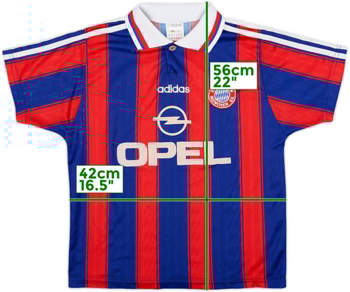 1995-97 Bayern Munich Home Shirt - 6/10 - (XS)
