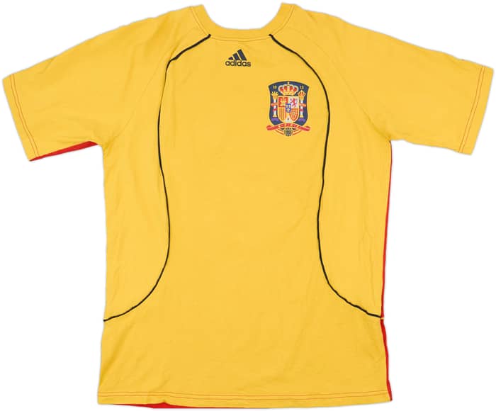 2007-09 Spain adidas Cotton Tee - 9/10 - (XL)