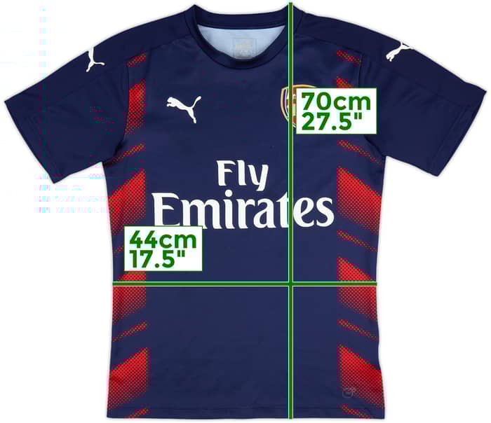 2017-18 Arsenal Puma Training Shirt - 7/10 - (S)