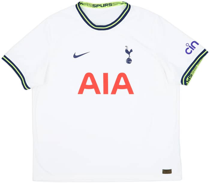 2022-23 Tottenham Authentic Home Shirt Kulusevski #21 - 8/10 - (XXL)