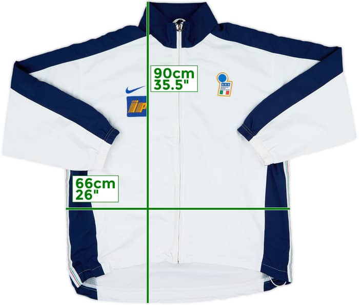 1998-99 Italy Nike Track Jacket - 8/10 - (L)