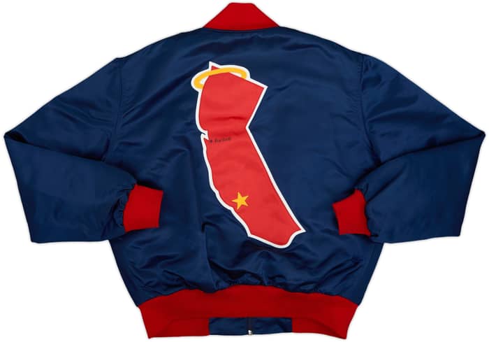 1980s California Angels Mac Murray Satin Varsity Jacket - 4/10 - (L)