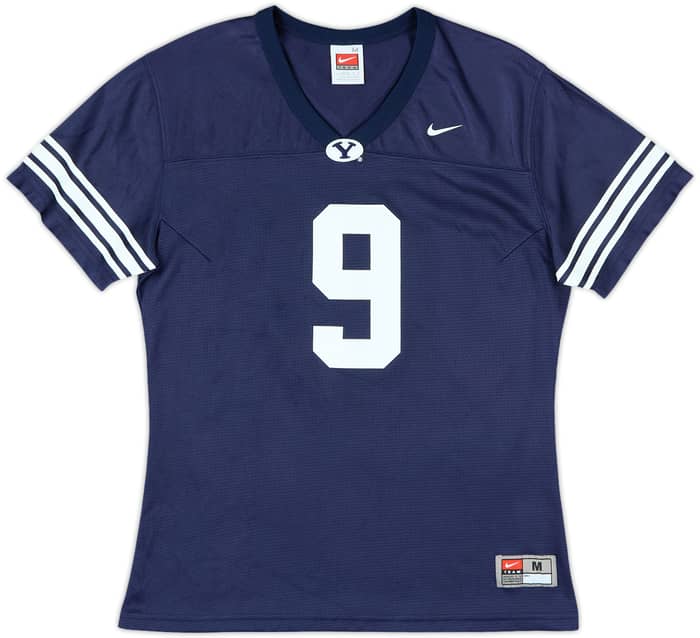 2011 BYU Cougars Heaps #9 Nike Home Jersey Womens - 9/10 - (M)