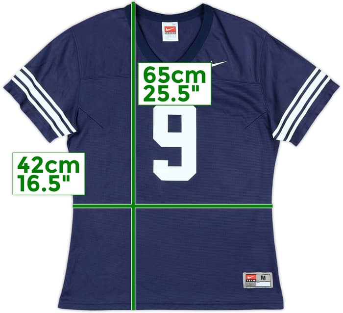 2011 BYU Cougars Heaps #9 Nike Home Jersey Womens - 9/10 - (M)