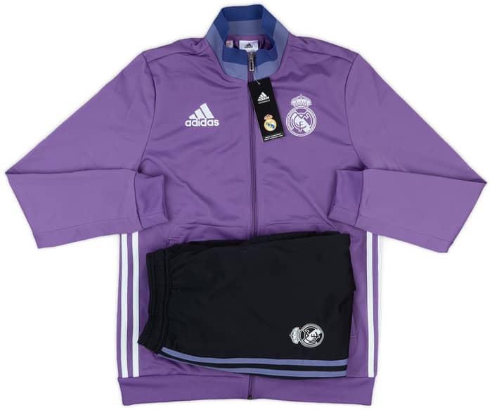 2016-17 Real Madrid adidas Tracksuit (L.Boys)