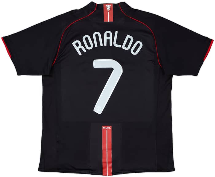 2007-08 Manchester United Away Shirt Ronaldo #7 - 7/10 - (L)