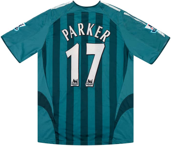 2005-06 Newcastle Match Worn Away Shirt Parker #17