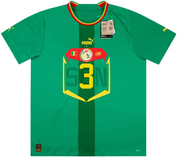 2022-23 Senegal Away Shirt Koulibaly #3