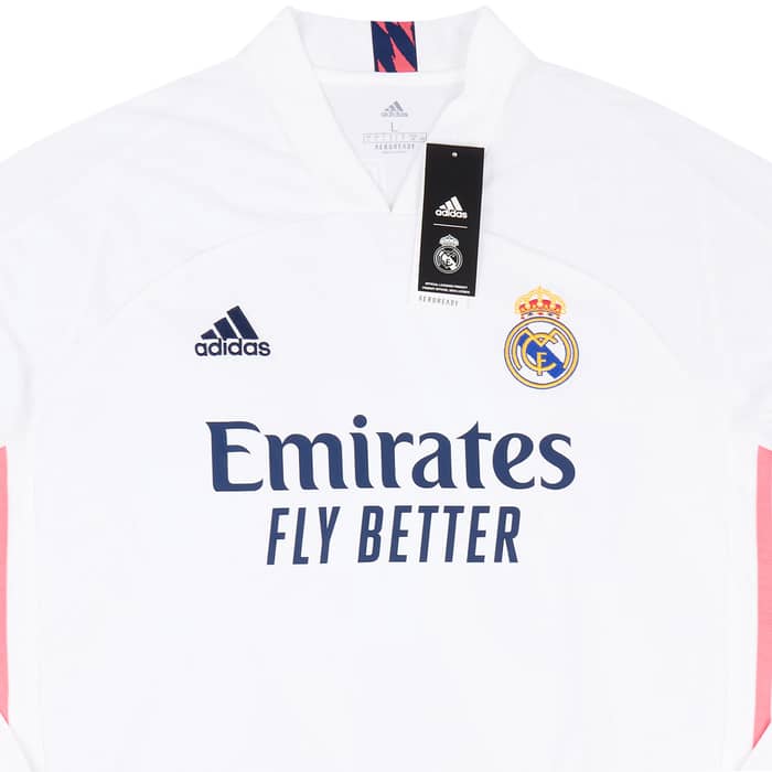2020-21 Real Madrid Home L/S Shirt Sergio Ramos #4