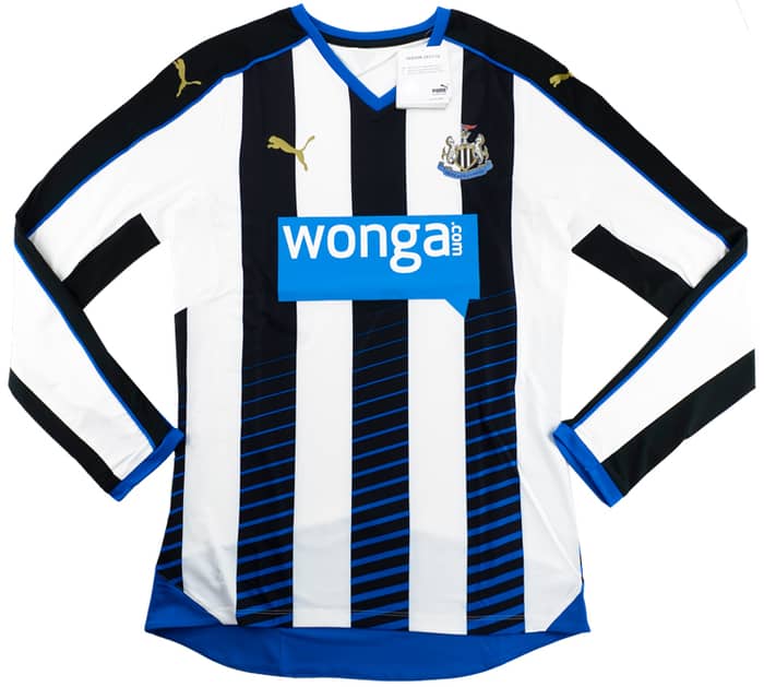 2015-16 Newcastle Player Issue ACTV Fit Home L/S Shirt