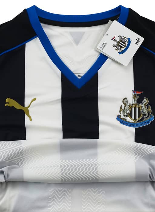 2015-16 Newcastle Player Issue ACTV Fit Home L/S Shirt
