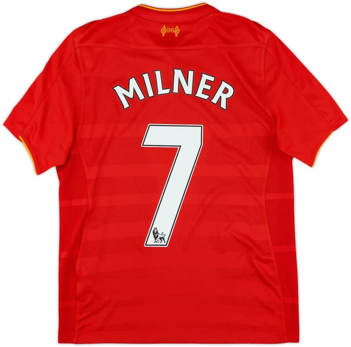 2016-17 Liverpool Home Shirt Milner #7 - 10/10 - (L.Boys)