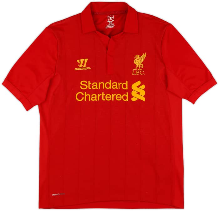 2012-13 Liverpool Home Shirt Suarez #7 - 9/10 - (XL.Boys)