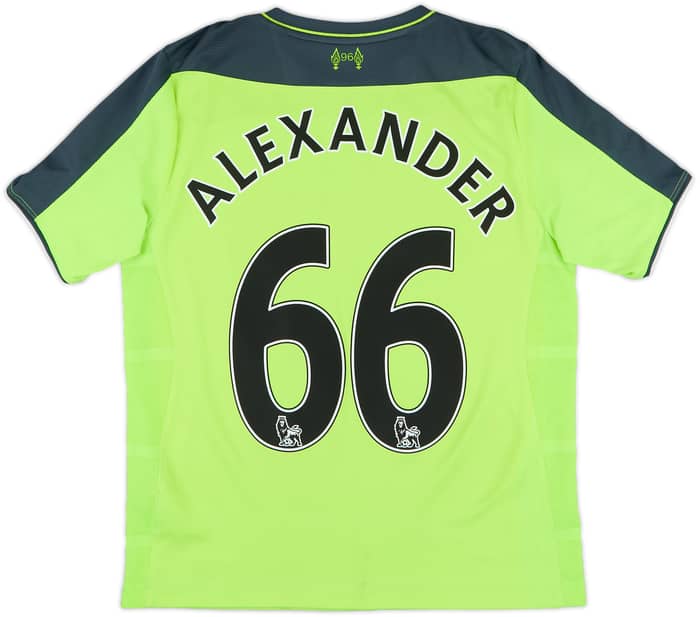 2016-17 Liverpool Third Shirt Alexander #66 - 9/10 - (L.Boys)