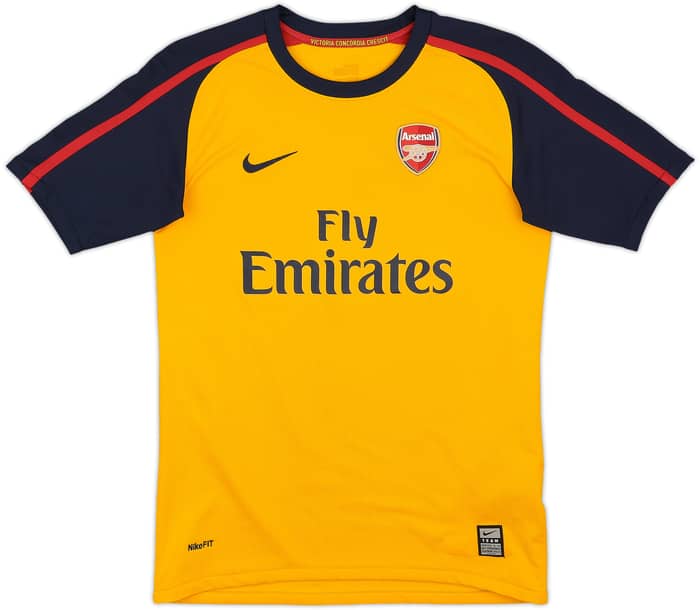 2008-09 Arsenal Away Shirt Fabregas #4 - 8/10 - (L.Boys)