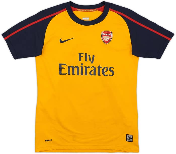 2008-09 Arsenal Away Shirt Fabregas #4 - 6/10 - (L.Boys)