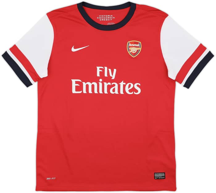 2012-14 Arsenal Home Shirt Rosicky #7 - 9/10 - (XL.Boys)