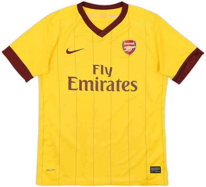 2010-13 Arsenal Away Shirt Fabregas #4 - 7/10 - (L.Boys)