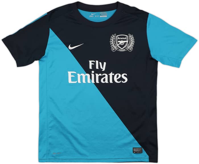 2011-12 Arsenal Away Shirt Rosicky #7 - 8/10 - (XL.Boys)